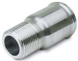Moroso Electric Water Pump Hose Adapter - 1in NPT to 1-1/4in Hose thumbnail 3