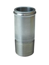 Moroso Electric Water Pump Hose Adapter - 1in NPT to 1-1/4in Hose thumbnail 4