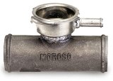 Moroso Radiator Hose Filler - 1-1/2in Hose to 1-1/2in Hose - Cast Aluminum thumbnail 3