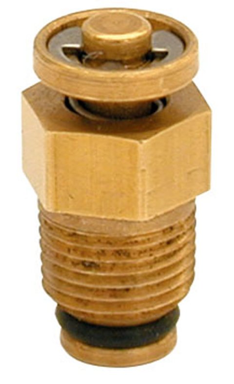 Moroso Air Bleed Valve - 1/8in NPT Thread - Brass thumbnail 3