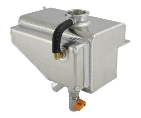 Moroso 05-10 Ford Mustang Coolant Expansion Tank (w/Built-In Overflow) - Direct Bolt-In Replacement
