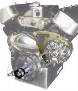 Moroso Chevrolet Big Block (w/Early Delco Alternator) Alternator Mount w/Hardware thumbnail 1