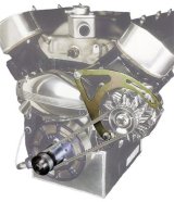 Moroso Chevrolet Big Block (w/Early Delco Alternator) Alternator Mount w/Hardware thumbnail 5