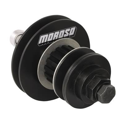 Moroso Chevrolet Small Block Dry Sump & Vacuum Pump Drive Kit - Flange Style w/Pulleys thumbnail 1