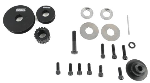 Moroso Chevrolet Big Block (Short 3 Bolt) Dry Sump & Vacuum Pump Drive Kit - Flange Style w/Pulleys