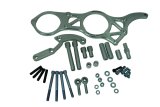 Moroso Chevrolet Big Block Alternator & Vacuum Pump Mount - Meziere Water Pump - 130mm Alternator thumbnail 3