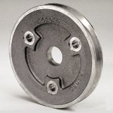 Moroso Chevrolet Small Block (w/Short Pump) Crankshaft Pulley - Single Groove - Cast Aluminum thumbnail 2