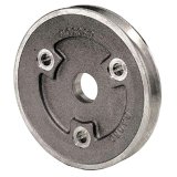 Moroso Chevrolet Small Block (w/Short Pump) Crankshaft Pulley - Single Groove - Cast Aluminum thumbnail 3