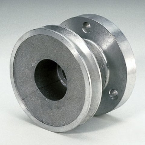 Moroso Chevrolet Small Block (w/Long Pump) Crankshaft Pulley - Single Groove - Cast Aluminum thumbnail 2