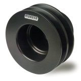 Moroso Chevrolet Small Block (w/Long Pump) Crankshaft Pulley - Double Groove - Billet Aluminum thumbnail 1