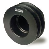 Moroso Chevrolet Small Block (w/Long Pump) Crankshaft Pulley - Double Groove - Billet Aluminum thumbnail 3