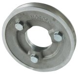 Moroso Chevrolet Big Block 396-454 (w/Short Pump) Crankshaft Pulley - Single Groove - Cast Aluminum thumbnail 3