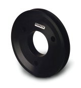 Moroso Chevrolet Big Block (w/Short Pump) Crankshaft Pulley - Single Groove - Billet Aluminum thumbnail 2