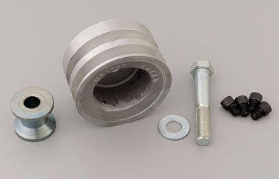Moroso Ford 351-400 Cleveland/Boss 302 (4 Bolt) Crankshaft Pulley - Double Groove - Cast Aluminum