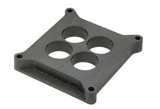Moroso 4150/4160 Carburetor Spacer - 4 Hole Plenum - 1in - Plastic thumbnail 2