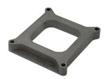 Moroso 4150/4160 Carburetor Spacer - 3.62in ID - Open Plenum - 1in - Plastic thumbnail 2