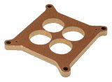 Moroso 4150/4160 Carburetor Spacer - 4 Hole Plenum - 1/2in - Phenolic thumbnail 2