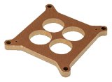 Moroso 4150/4160 Carburetor Spacer - 4 Hole Plenum - 1/2in - Phenolic thumbnail 3