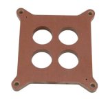 Moroso 4150/4160 Carburetor Spacer - 4 Hole Plenum - 1/2in - Phenolic thumbnail 1