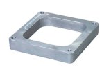 Moroso 4500 Carburetor Spacer - Open Plenum - 1in - Cast Aluminum thumbnail 1