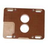 Moroso 2BBL to 4BBL Holley Carburetor Adapter - 1in - Phenolic thumbnail 1