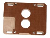Moroso 2BBL to 4BBL Holley Carburetor Adapter - 1in - Phenolic thumbnail 2