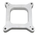 Moroso 4150/4160 Carburetor Spacer - Open Plenum - 1in - Cast Aluminum thumbnail 1