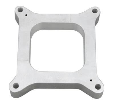 Moroso 4150/4160 Carburetor Spacer - Open Plenum - 1in - Cast Aluminum