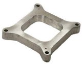 Moroso 4150/4160 Carburetor Spacer - Open Plenum - 1in - Cast Aluminum thumbnail 2