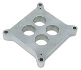 Moroso 4150/4160 Carburetor Spacer - 4 Hole Plenum - 1in - Billet Aluminum thumbnail 2