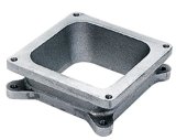 Moroso 4150/4160 Carburetor Spacer - Open Plenum - 1/2in - Wood thumbnail 2