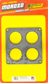 Moroso 4500 Carburetor Spacer - 4 Hole Plenum - 1/2in - Wood thumbnail 3