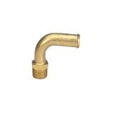Moroso Streamline Fuel Line Fitting - 3/8in NPT to 1/2in Hose - 90 Degree - Single thumbnail 2