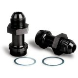 Moroso Fuel Inlet Fitting -8An Fuel Line - 2 Pack thumbnail 2