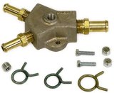 Moroso Universal Fuel Block Kit - 1/2in Hose Inlet w/Two 1/2in Hose Outlets thumbnail 3