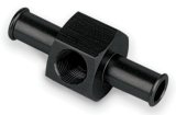 Moroso Fuel Pressure Gauge Fitting - 3/8in Line w/Hose Fitting thumbnail 2
