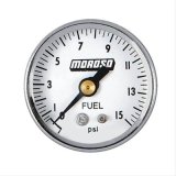 Moroso Fuel Pressure Gauge - 0-15psi thumbnail 1