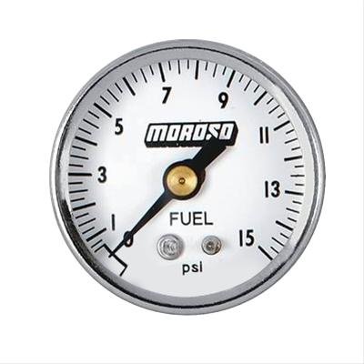 Moroso Fuel Pressure Gauge - 0-15psi