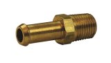 Moroso Fuel Hose Fitting - 1/2in NPT to 3/8in Hose - Brass - Single thumbnail 2