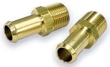 Moroso Fuel Hose Fitting - 1/2in NPT to 3/8in Hose - Brass - Single thumbnail 4