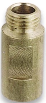 Moroso Jet Spacer - Holley - 5/16in-32 STD - Brass - 2 Pack thumbnail 2