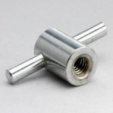 Moroso Air Cleaner Wing Nut - 1/2in-20 Studs - Chrome Plated Steel - Single thumbnail 1