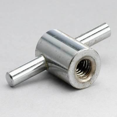 Moroso Air Cleaner Wing Nut - 1/2in-20 Studs - Chrome Plated Steel - Single