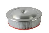 Moroso Low Profile Racing Air Cleaner - 16in x 4in Filter - Aluminum - 4500 Dominator/King Demon thumbnail 2