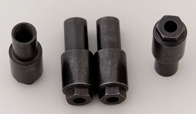 Moroso Stud Girdle Hex Head Adjusting Nut - 7/16in Rocker Studs (Use w/Part No 67045/67205) - 4 Pack