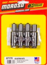 Moroso Chevrolet Big Block Stud Girdle Hex Head Adjusting Nut - 7/16in (Use w/Part No 67295)- 4 Pack thumbnail 3