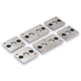 Moroso Chevrolet Small Block Header Flange Kit - 3/8in - Aluminum Plate thumbnail 1