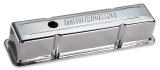 Moroso Chevrolet Small Block Valve Cover - w/Baffle - Stamped Steel Chrome Plated - Pair thumbnail 3