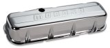 Moroso Chevrolet Big Block Valve Cover - w/Baffle - Stamped Steel Chrome Plated - Pair thumbnail 2