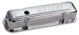 Moroso Pontiac 301-455 Valve Cover - w/Baffles - Stamped Steel Chrome Plated - Pair thumbnail 2